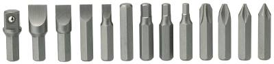 Bitssats till slagskruvmejslar Teng Tools