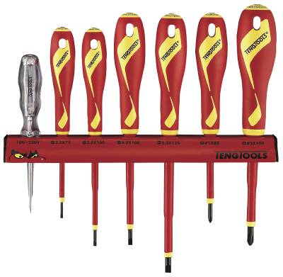 Skruvmejselsats 1000 V Teng Tools WRMDV07N