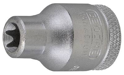 Torx-hylsa. Med 3/8" fyrkantsfäste. Gedore TX30E