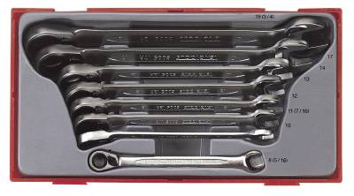 8 delars U-ringspärrnyckelsats Teng Tools TT6508R / TT6508RAF – bild 1