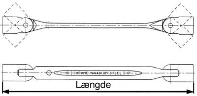Bits/hyls-lednyckel Teng Tools 691406 – bild 2