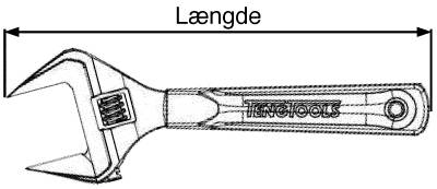 Skiftnyckel Teng Tools 4002WT - 4005WT – bild 2