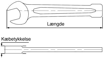 Slagskruvnyckel Teng Tools 902024 / 902100 – bild 2