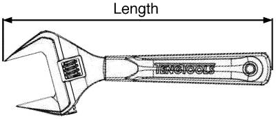 Skiftnyckel Teng Tools 4002WT - 4005WT – bild 7