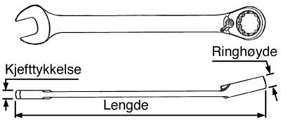 U-ringspärrnyckel Teng Tools 600508R / 600532R – bild 4