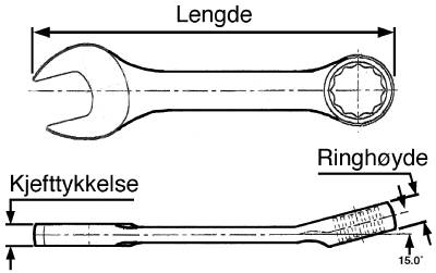 U-ringnyckel Teng Tools 6005M – bild 4