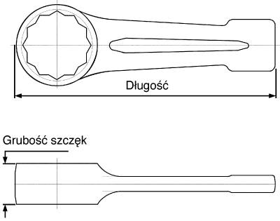 Slagringnyckel Teng Tools 903024 / 903100 – bild 5