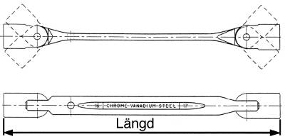 Bits/hyls-lednyckel Teng Tools 691406 – bild 6