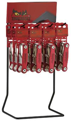 Cykelsatser i display Teng Tools DIS-1473