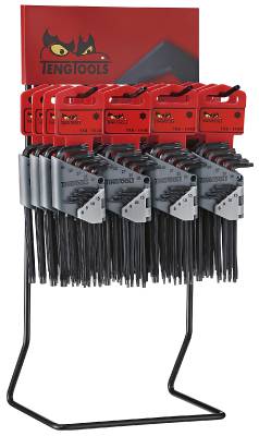 TX-nyckelsatser i display Teng Tools DIS-1479TX