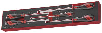 5 delars Skruvmejselsats. Teng Tools TEX915N – bild 2