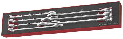 7 delars U-ringnyckelsats. Teng Tools TEX2032 – bild 2