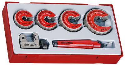 6 delars Röravskärarsats Teng Tools TTTC06 – bild 2