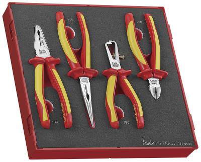 4 delars Tångsats för 1000 V. Teng Tools TEDV440 – bild 2