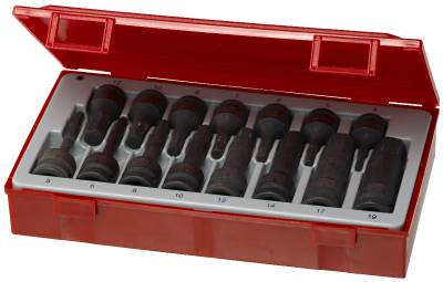15 delars Krafthylsbitssats (insex) för inv. sexkanthål Teng Tools TT9015HX – bild 2