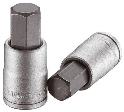 Insexhylsa. Med 1/2" fyrkantsfäste. Teng Tools M121106-C - M121120-C