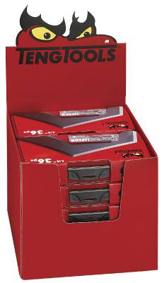 Display för hylsnyckelsats T3834, Teng Tools DIS09A