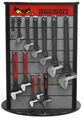 Skiftnycklar för placering i Triangelo-display Teng Tools MTADJ-09