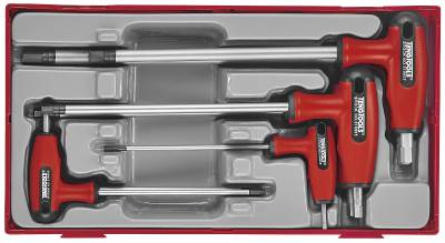7 st Sexkantnycklar i sats Teng Tools TTHEX7S