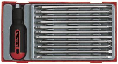 12 delars Skruvmejselsats Teng Tools TTMD12D