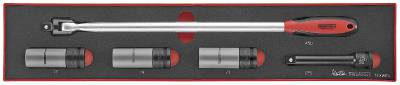 5 delars Hjulmutterhylssats. Teng Tools TEXW05