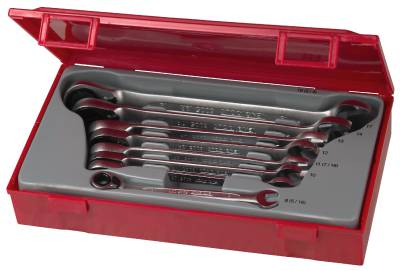 8 delars U-ringspärrnyckelsats Teng Tools TT6508R / TT6508RAF – bild 2