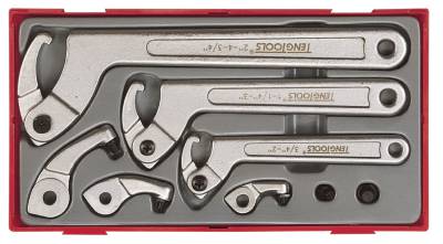 8 delars Haknyckel sats Teng Tools TTHP08