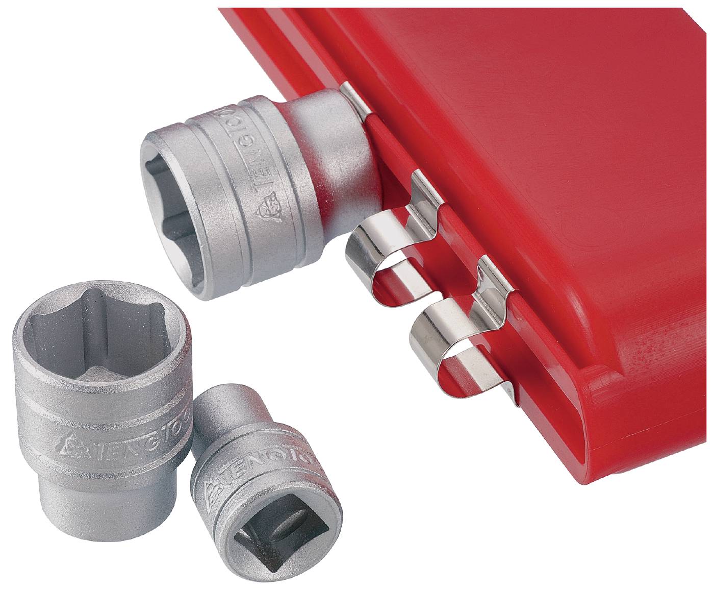 Hylsnyckelsats. Med 1/2'' fyrkantsfäste. Teng Tools M1212N1 – bild 4