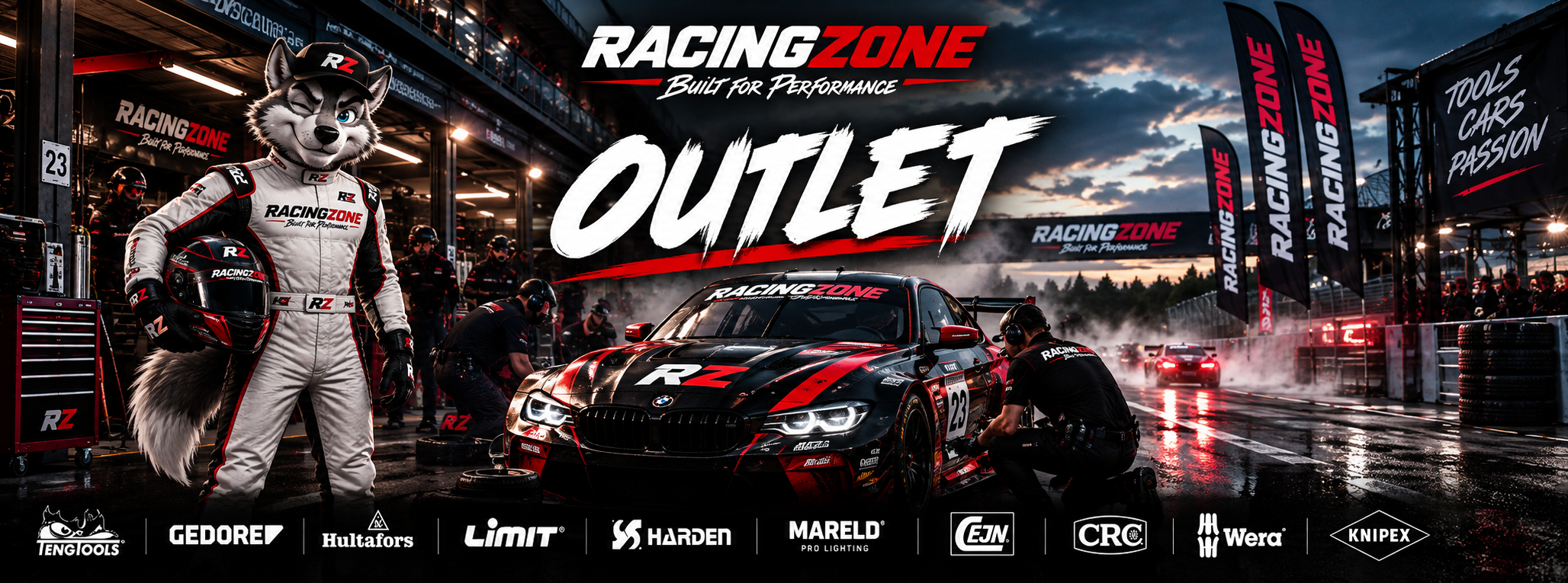RacingZone Outlet – kampanjpriser på verktyg